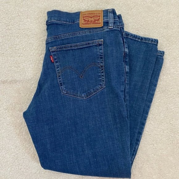 Levi’s boyfriend crop size 31 runs large 36 Waist - Picture 3 of 11
